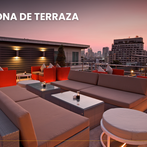 ZONA DE TERRAZA